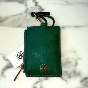 Tory Burch Green Card Holder